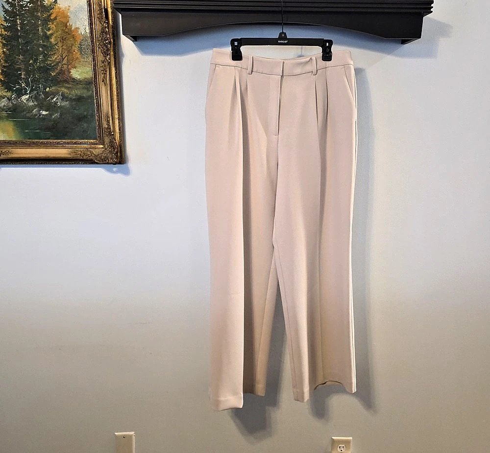 Loft Straight Leg Trousers in Pink Size 12 Like New